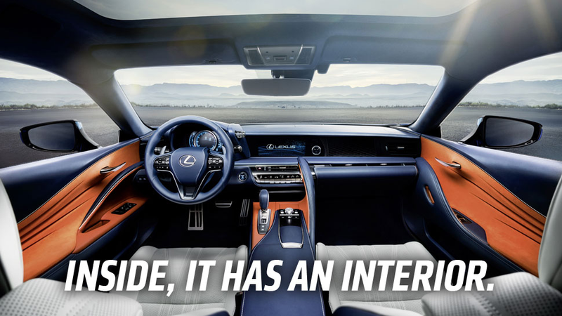 Illustration for article titled The New Lexus LC 500h Is A Car From The Future With A Transmission From The '90s